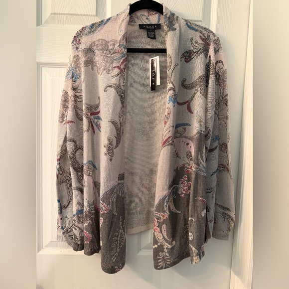 Grace New York Women's Open-Front Cardigan - Picture 2 of 6